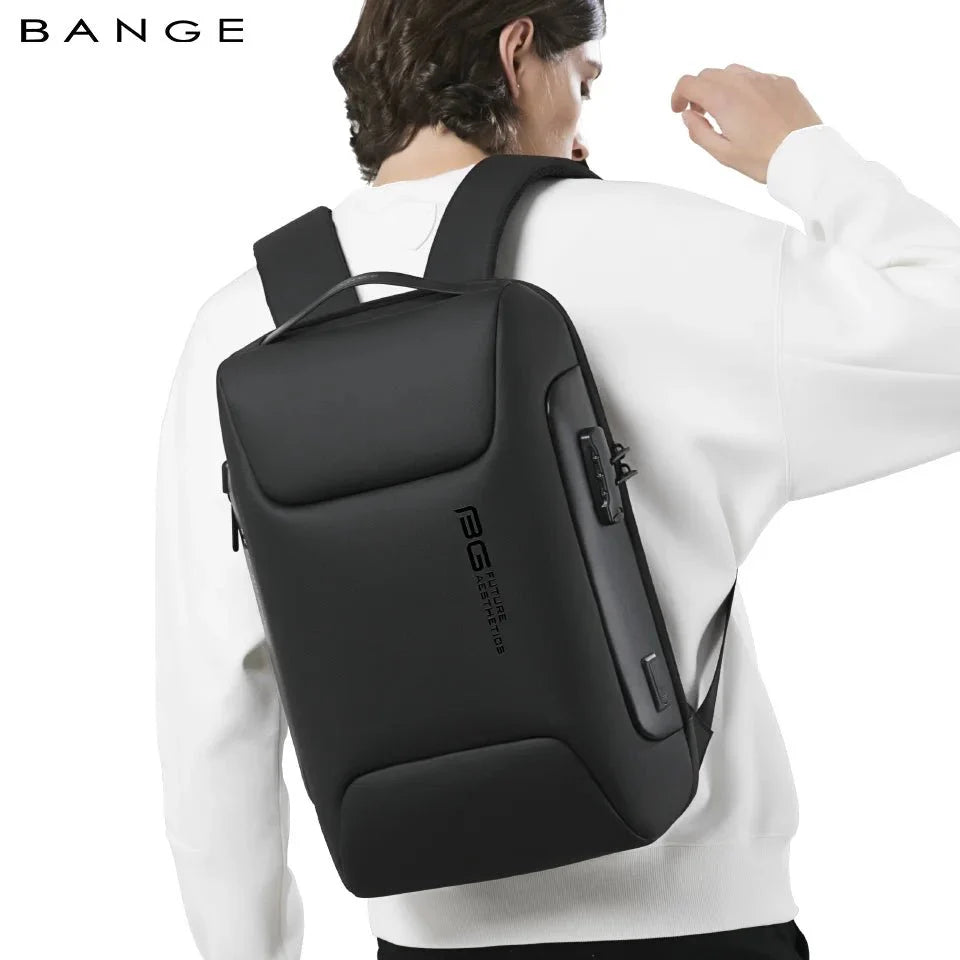 Backper Jade Anti-Theft Polyester Backpack — lifestyle shot