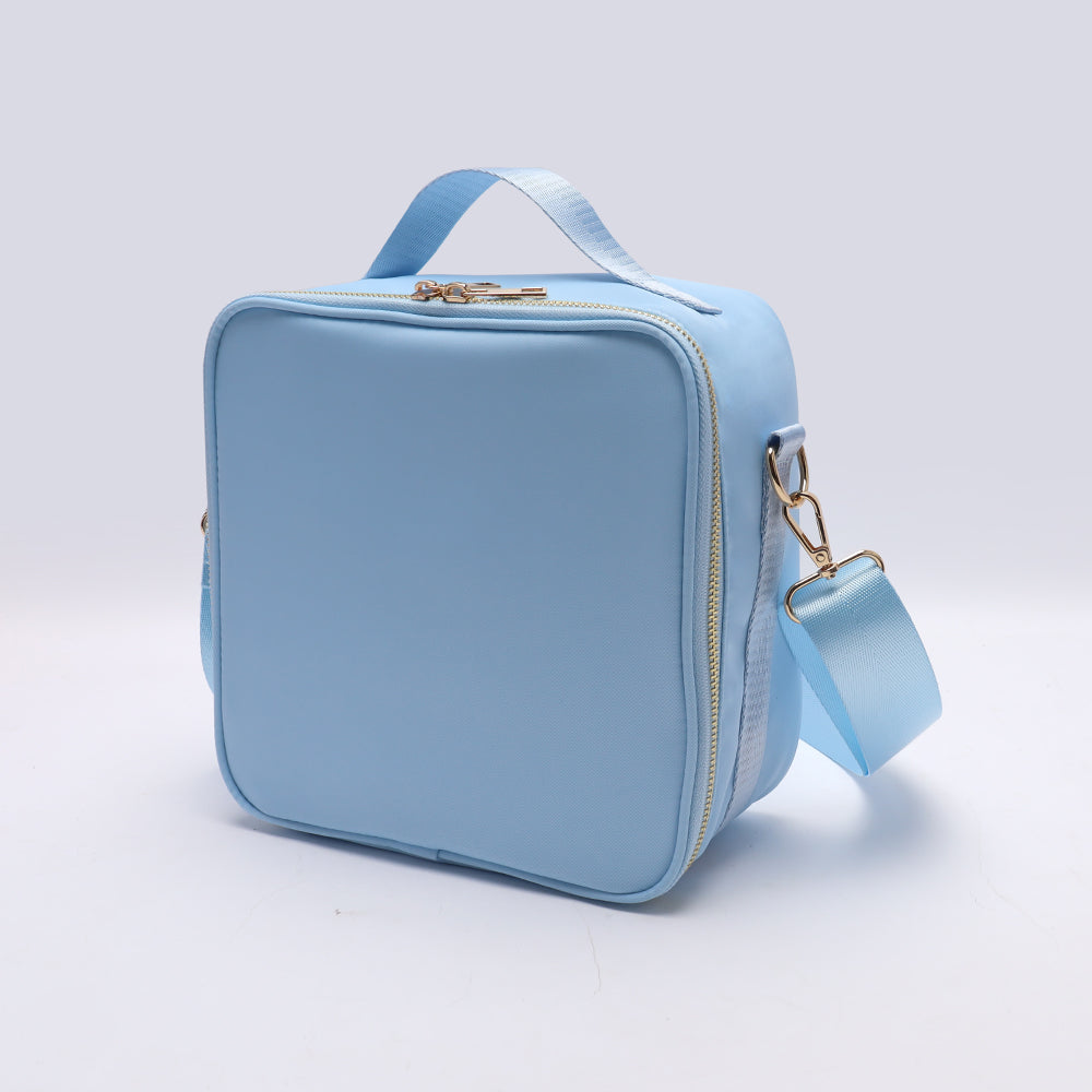 Backper Vela Insulated Crossbody Lunch Cooler Bag — Ice Blue