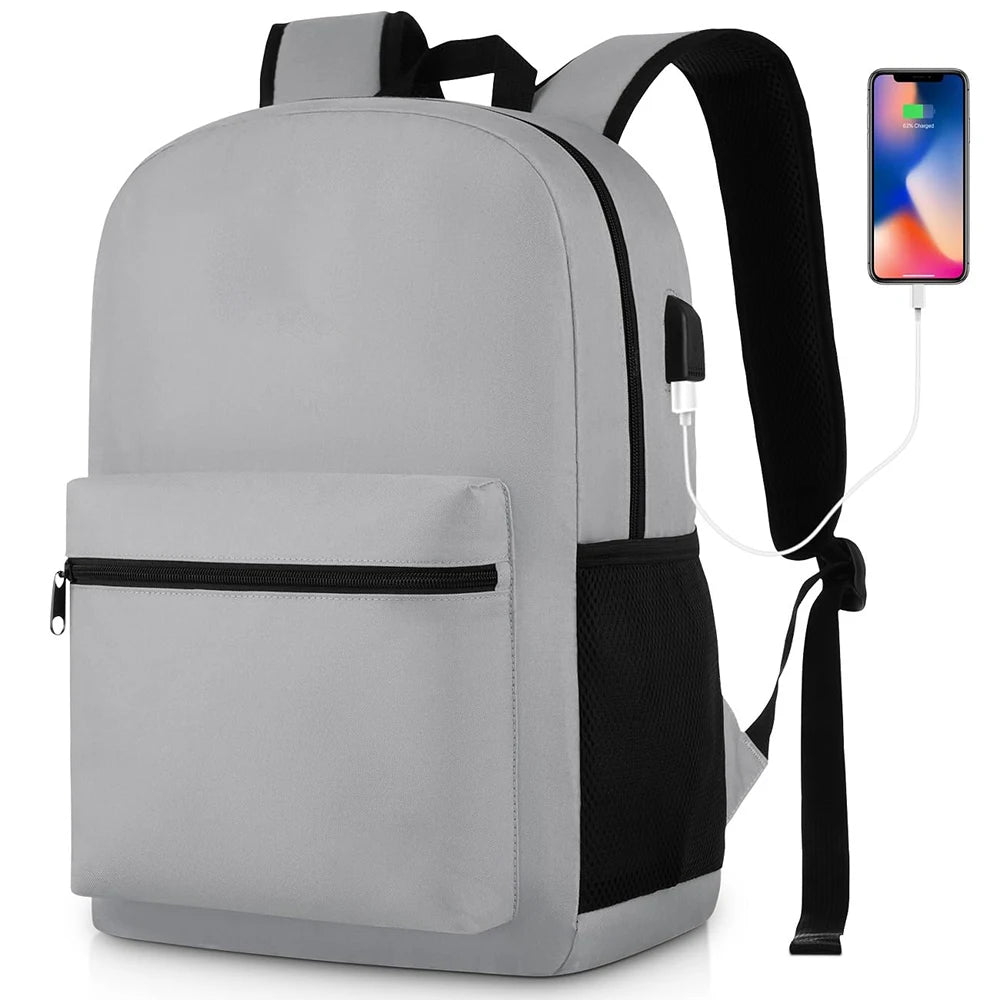 Backper Circinus City Commuter Backpack — Light Gray