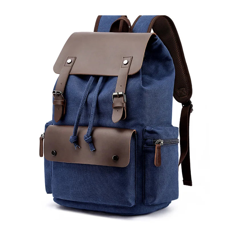Pandora canvas backpack worn