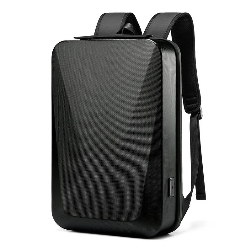 Mingao 1059 Korean Anti-Theft USB Laptop Backpack - Black