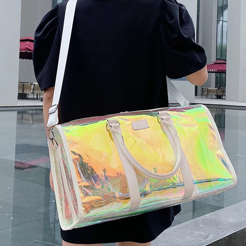 Keman KM258-1 Geometric Women Fashion Overnight Travel Bag 6