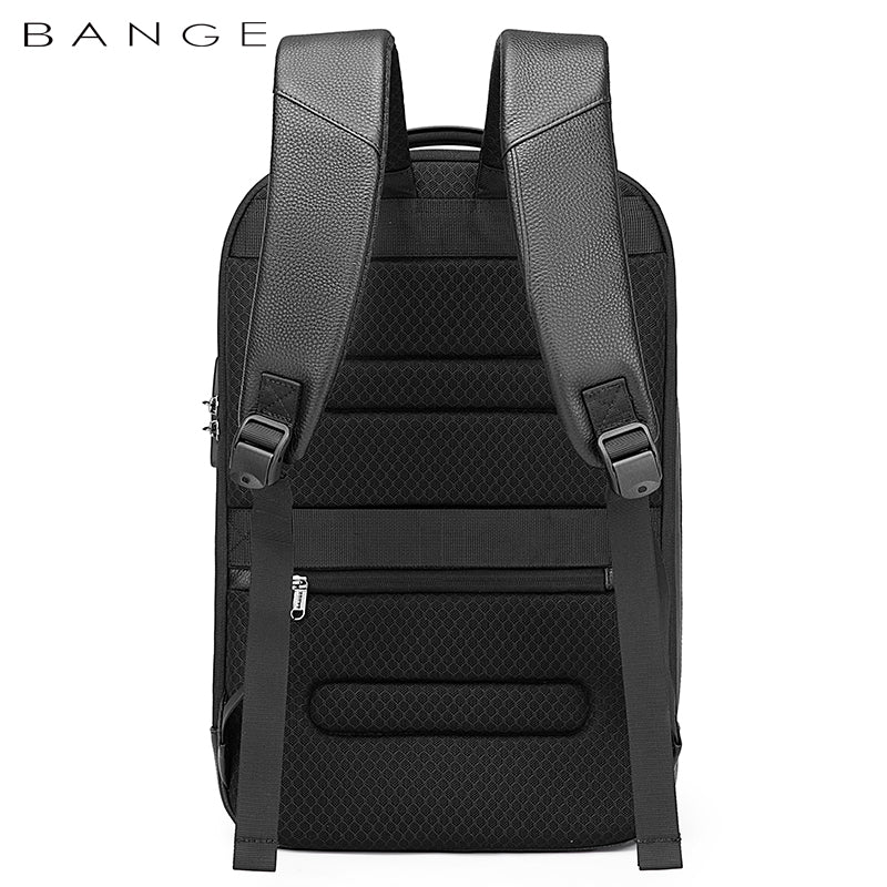 Bange Cipher 6622 Anti-Theft PU Leather Backpack