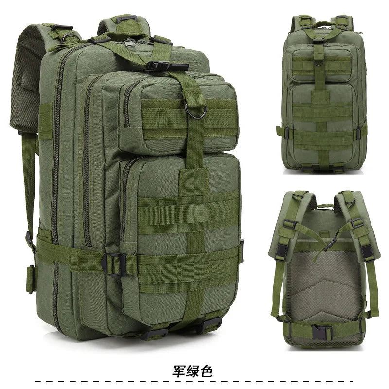 Hong BM-24M751 25L Waterproof Tactical Laptop Backpack - Green