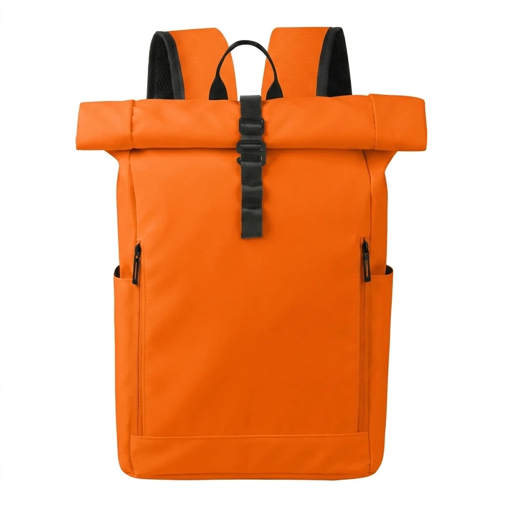 Backper Atlas Expandable Laptop Backpack — Trabzon Orange