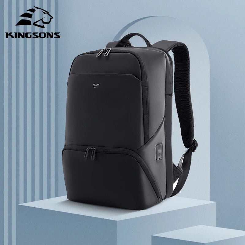 Kingsons USB charging business backpack