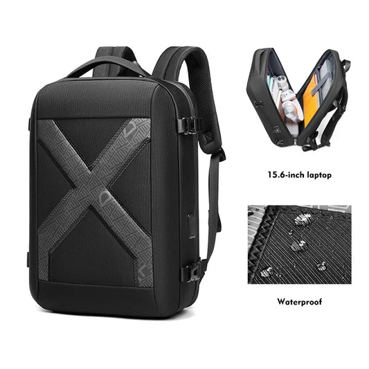 Mingao 623 Anti-Theft USB College Laptop Backpack