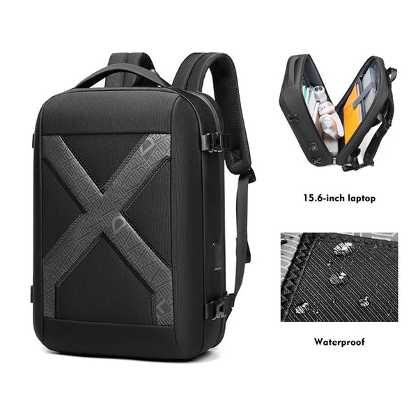 Mingao 623 Anti-Theft USB College Laptop Backpack