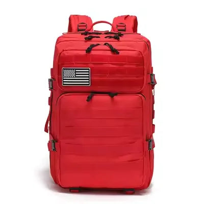 Hong BM-24M669 45L Waterproof Molle Tactical Backpack - Red