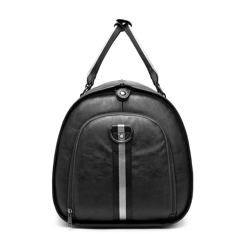 Mingao 233027 Waterproof PU Leather Garment Duffle Bag - 6