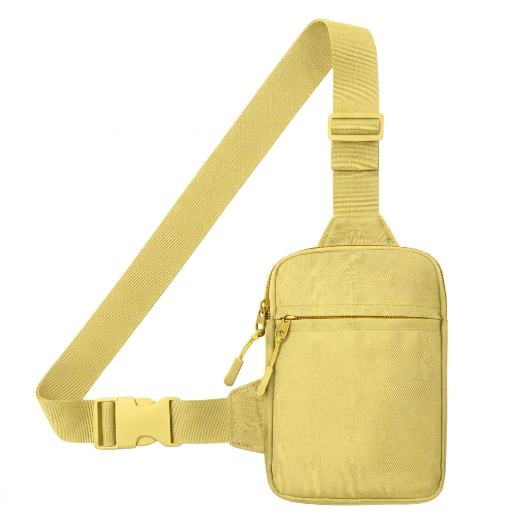 Backper Ophiuchus Sling Chest Bag — Butter Yellow
