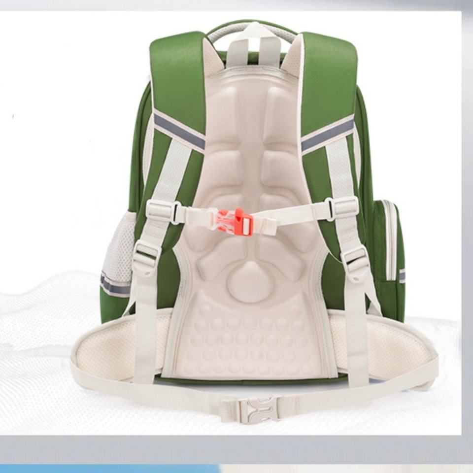 Ergonomic Elementary School Backpack Senjia - back panel