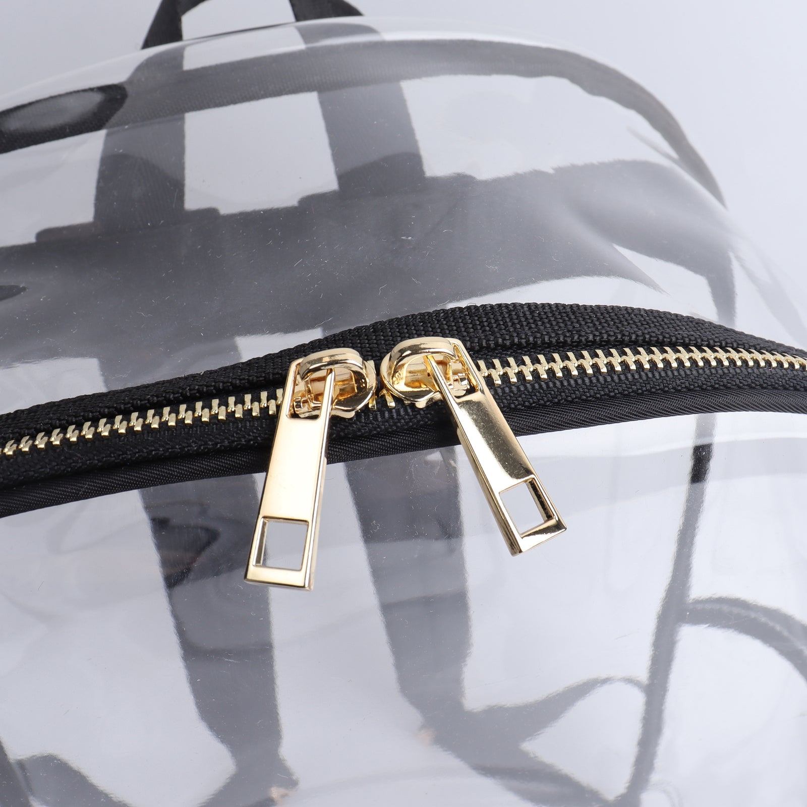 Backper Perseus KM2860 clear PVC stadium backpack detail