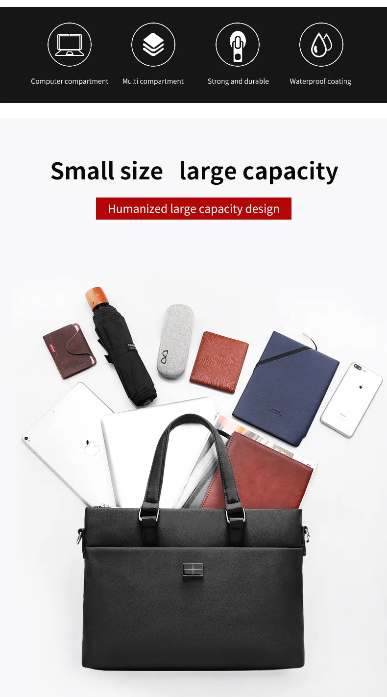 Mingao 186 14-inch Business Laptop Briefcase Bag - detail 3
