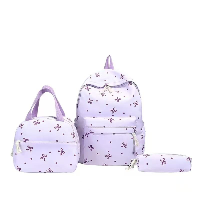 3-Piece Set College Student Backpack - Sycorax SJ8521SCH - Senjia wholesale backpack detail