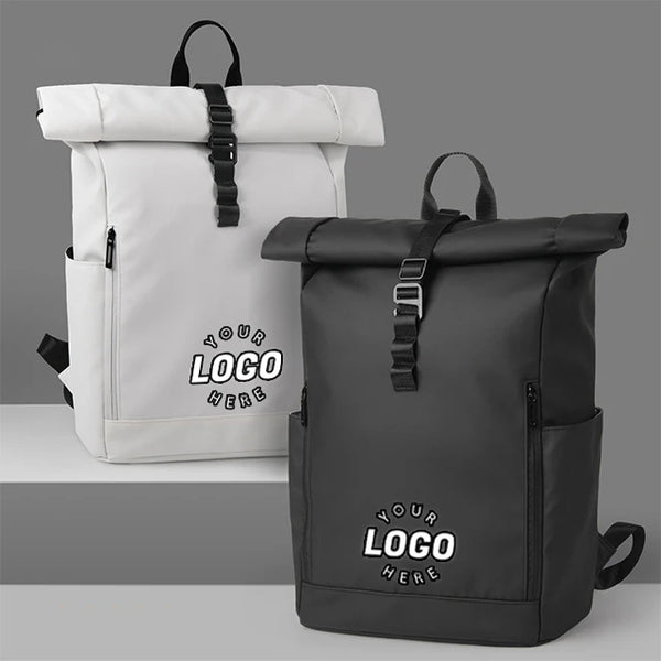 Backper Merope Roll-Top City Backpack — front view