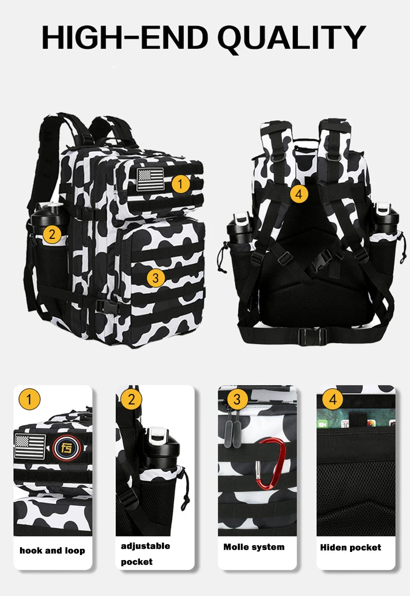 Hong BM-24M700 45L MOLLE Tactical Backpack - detail 5