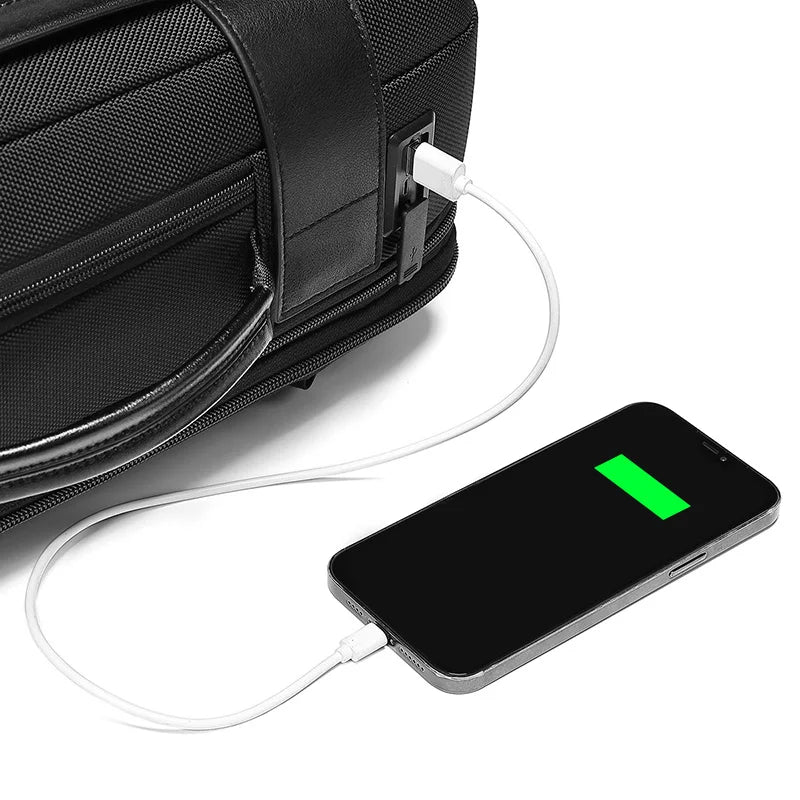 Mingao 1008 Anti-Theft USB Business Travel Laptop Backpack