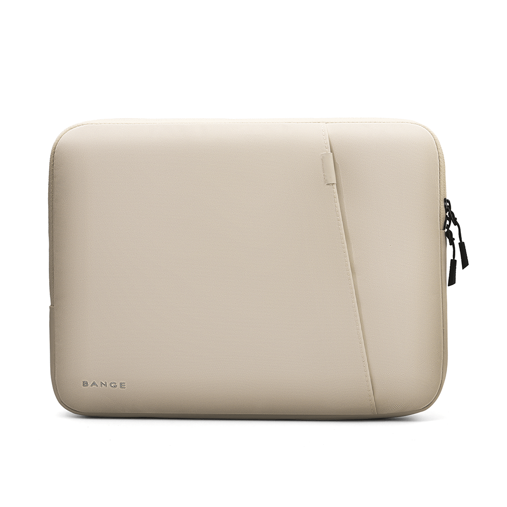 Backper Ember Water-Resistant Nylon Laptop Sleeve backpack — zipper detail