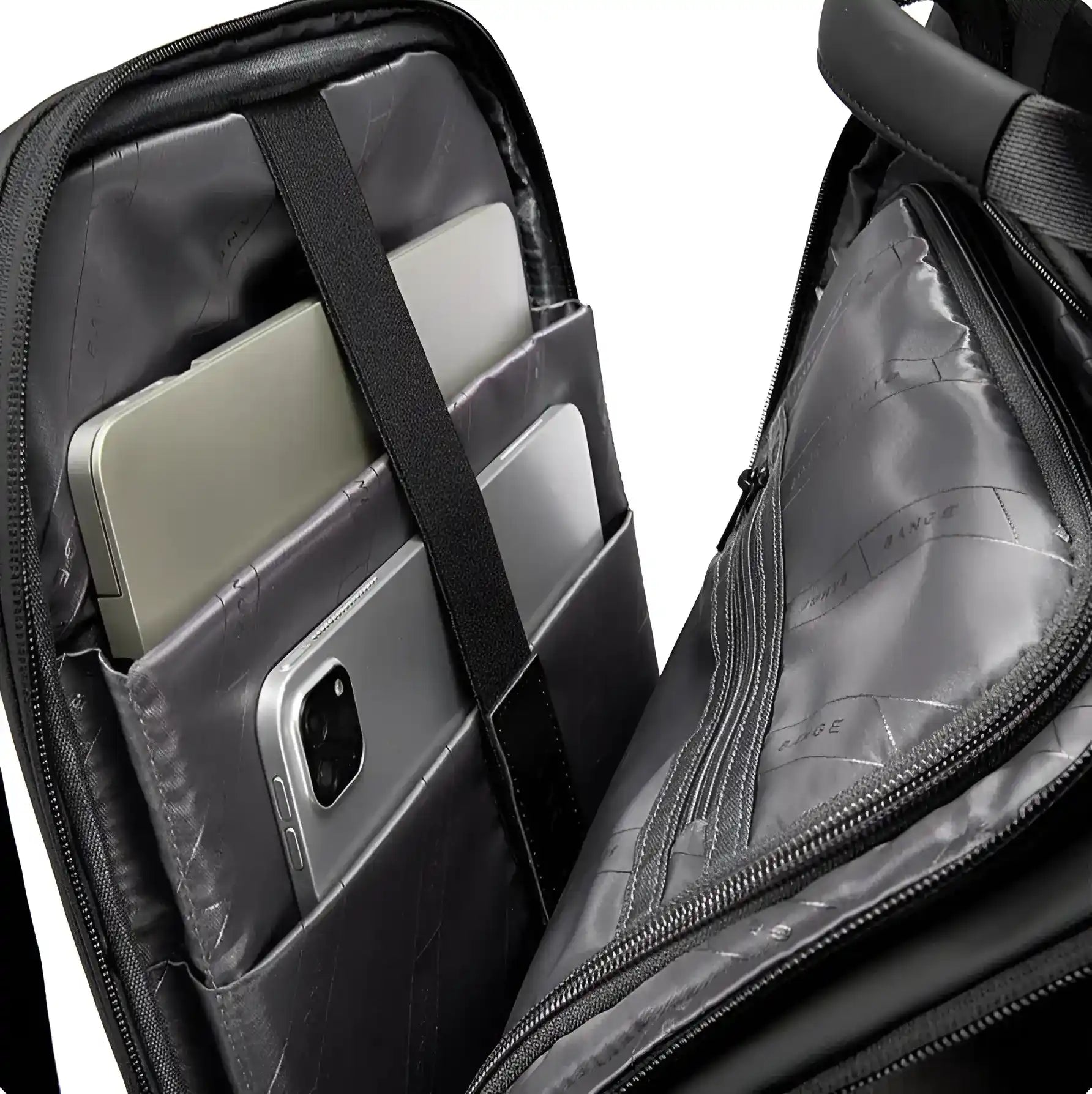 Backper Frontier Anti-Theft Polyester Backpack — lifestyle shot