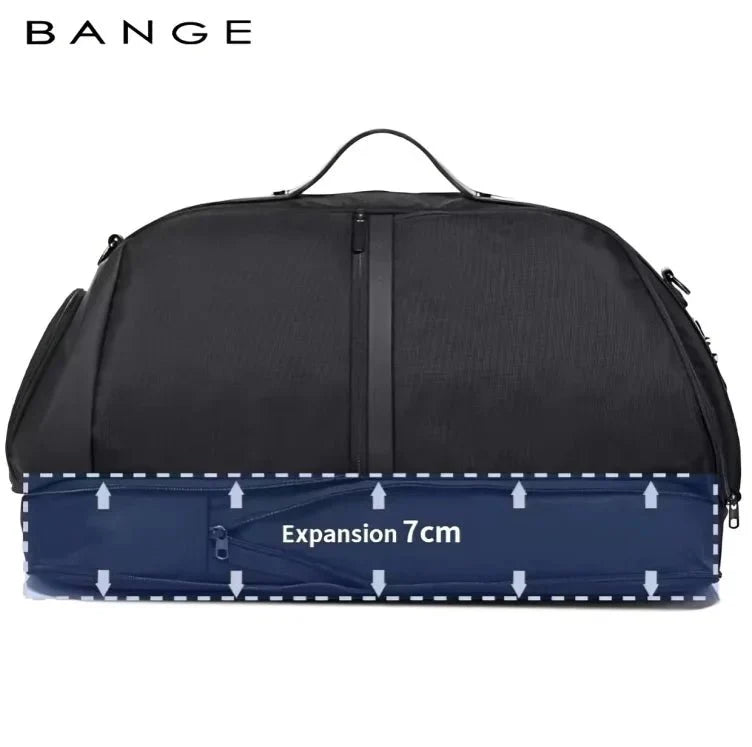 Backper Summit Modern Polyester Backpack — packed view