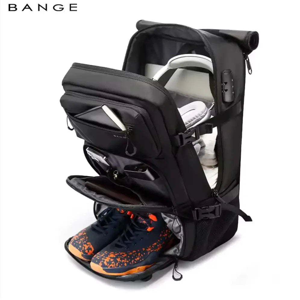Backper Ridge Modern Polyester Backpack — size reference