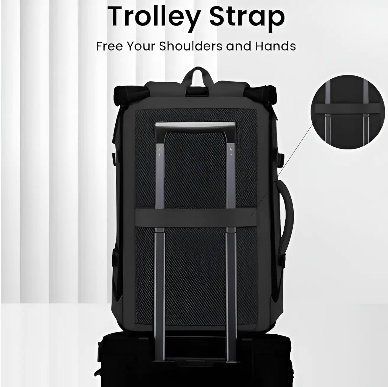 Backper Ridge Modern Polyester Backpack — color option