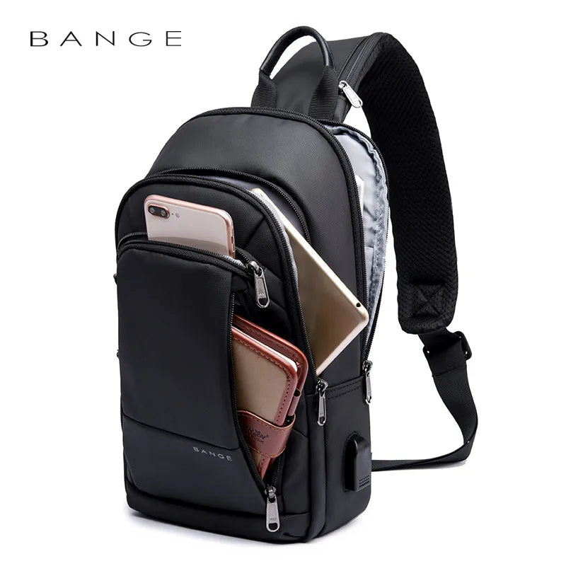 Bange Carina 1911 Anti-Theft Nylon Sling Bag