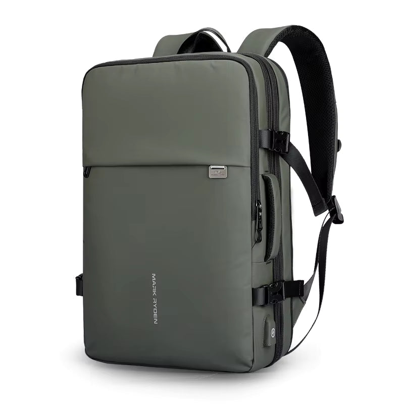 Backper Sagitta Anti-Theft Oxford Backpack — back panel