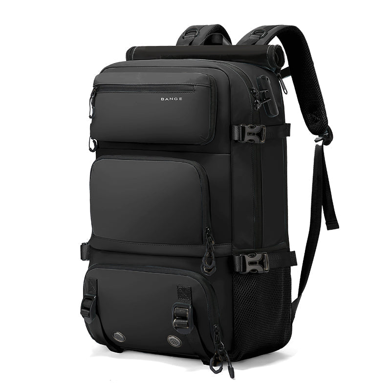 Backper Ridge Modern Polyester Backpack — back panel