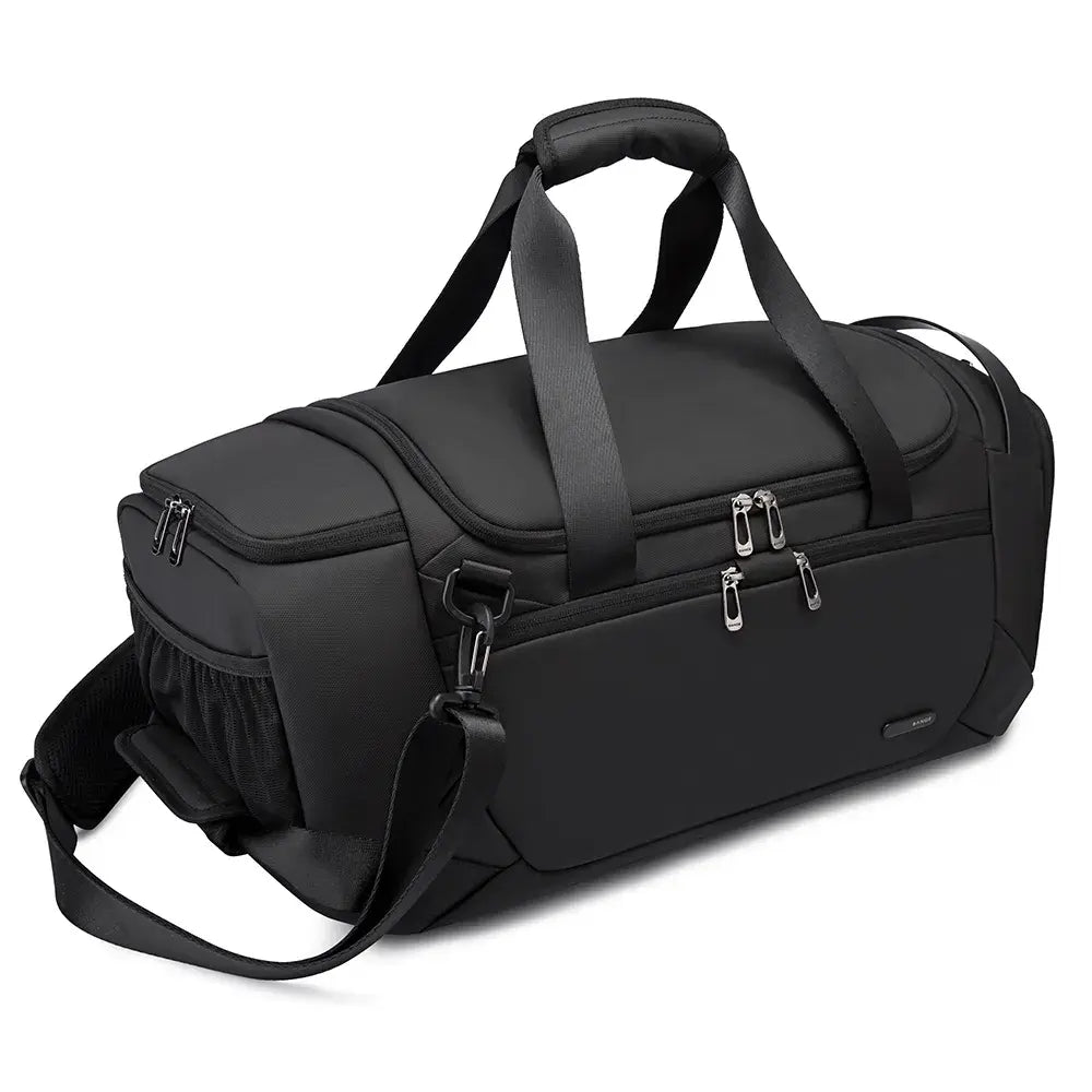Backper Forge Travel Polyester Backpack — back panel