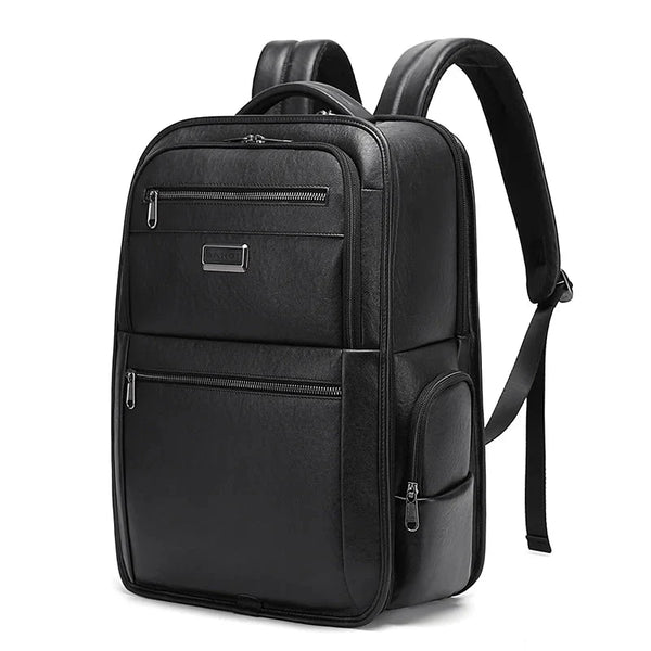 Backper Vortex Laptop PU Leather Camera Backpack