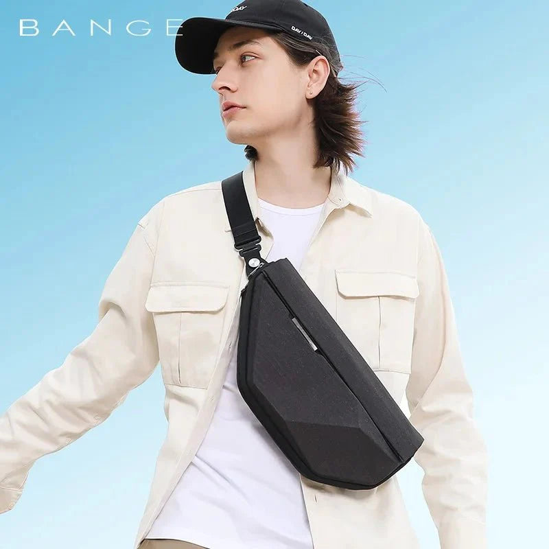Backper Sol Modern Polyester Sling Bag — packed view