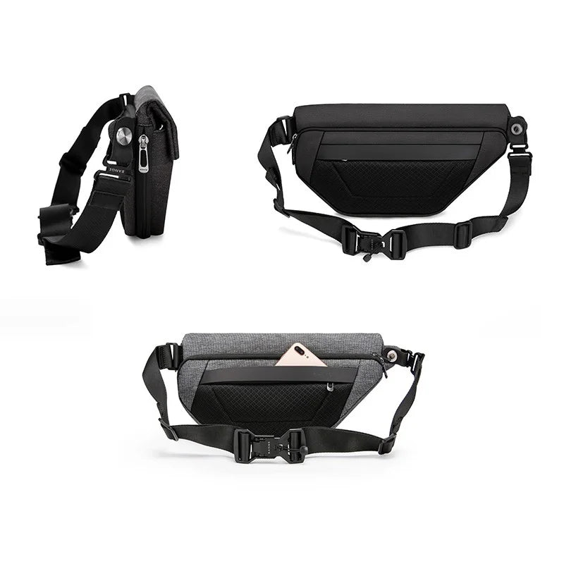 Backper Sol Modern Polyester Sling Bag — size reference