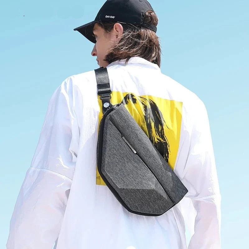 Backper Sol Modern Polyester Sling Bag — feature detail