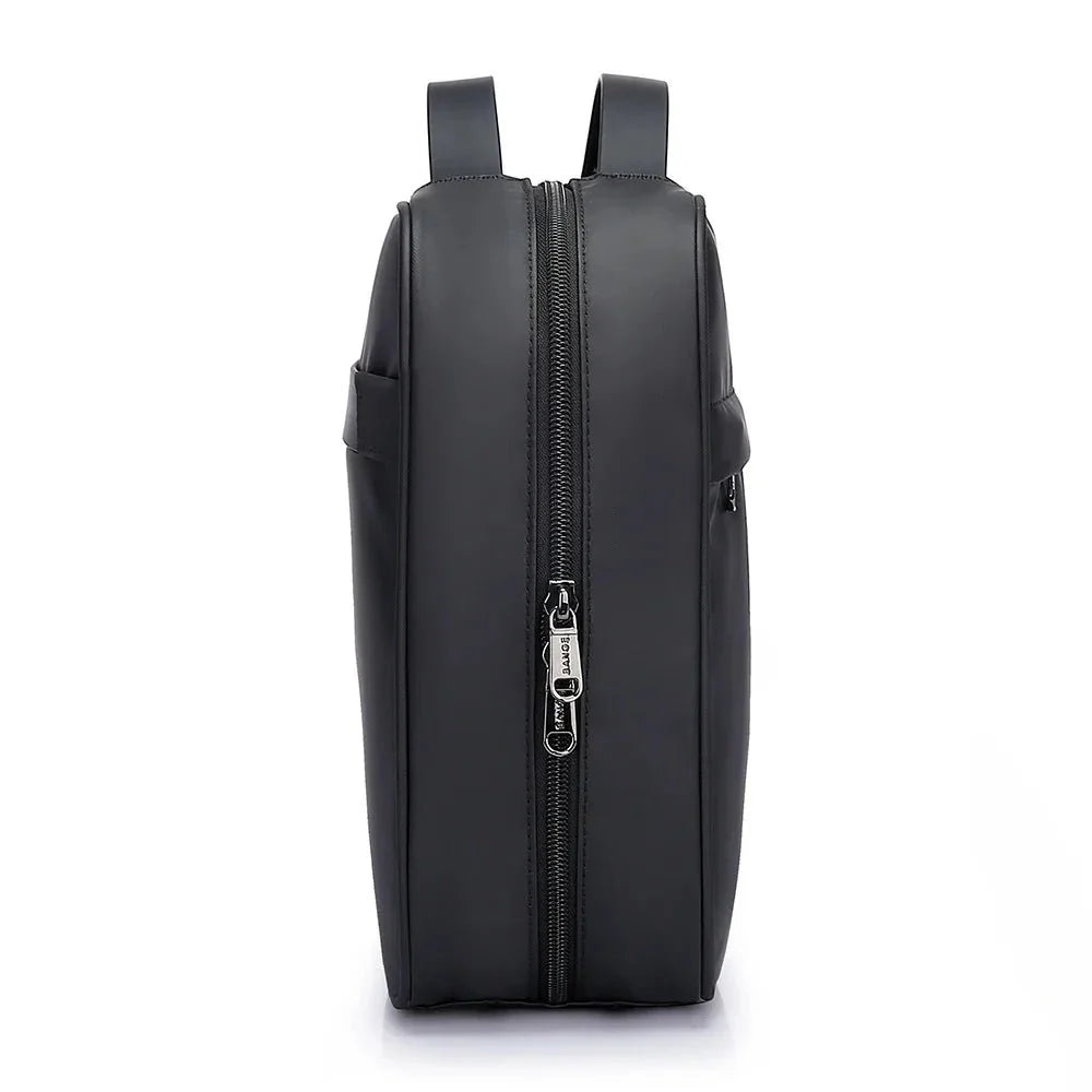 Backper Strato Waterproof Polyester Backpack — back panel