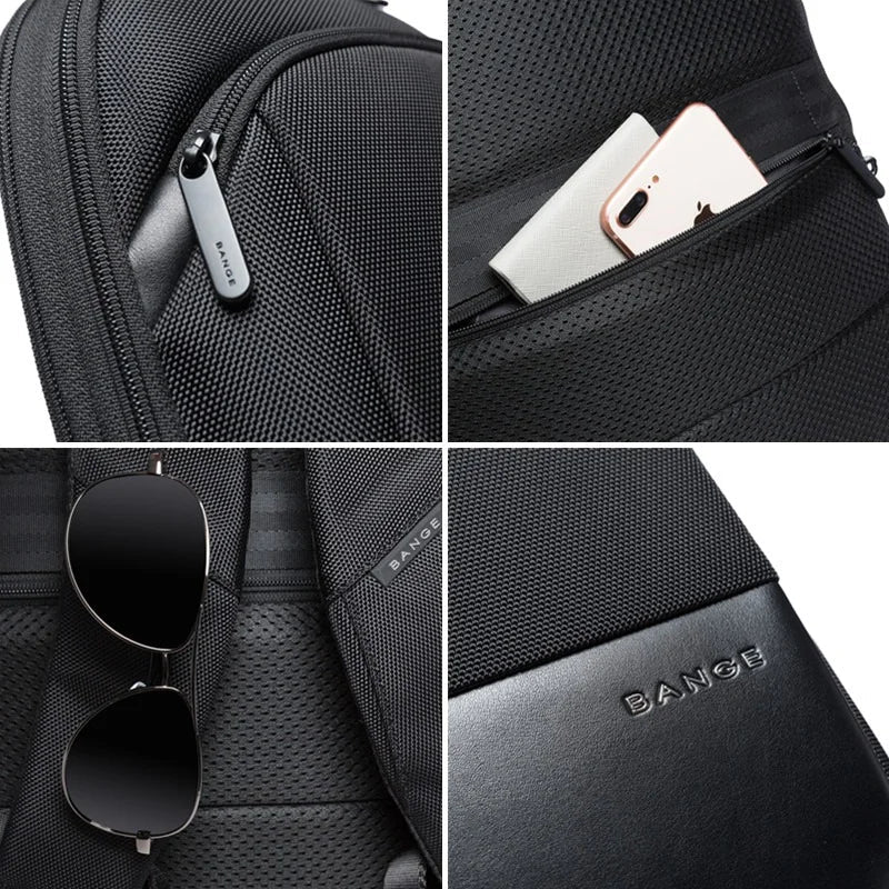 Backper Fusion Anti-Theft Polyester Backpack — front view