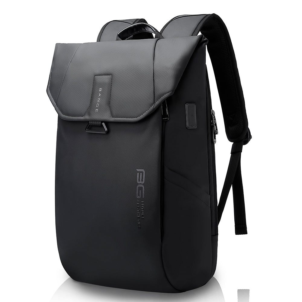Backper Glacier Modern Polyester Backpack — front view