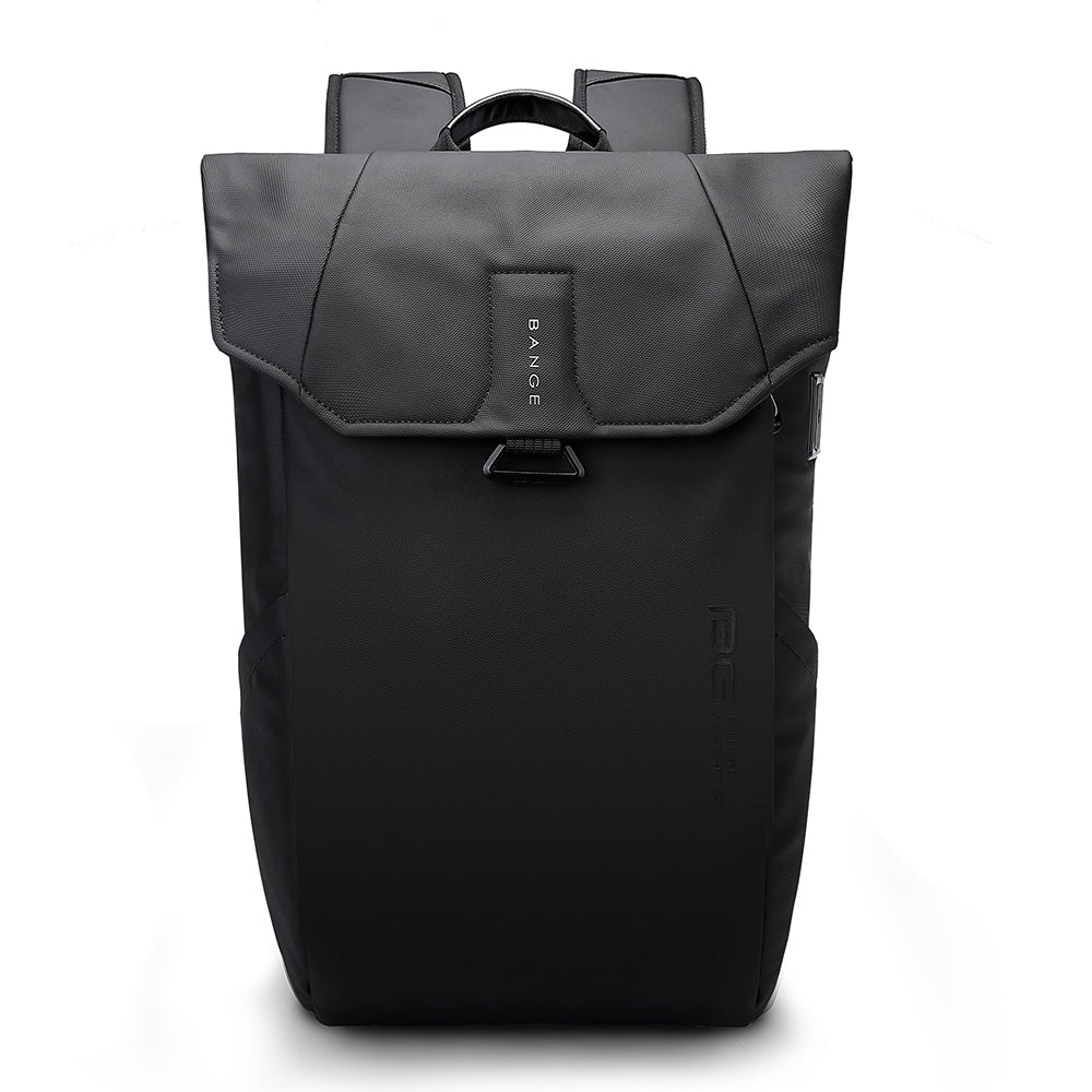 Backper Glacier Modern Polyester Backpack — back panel
