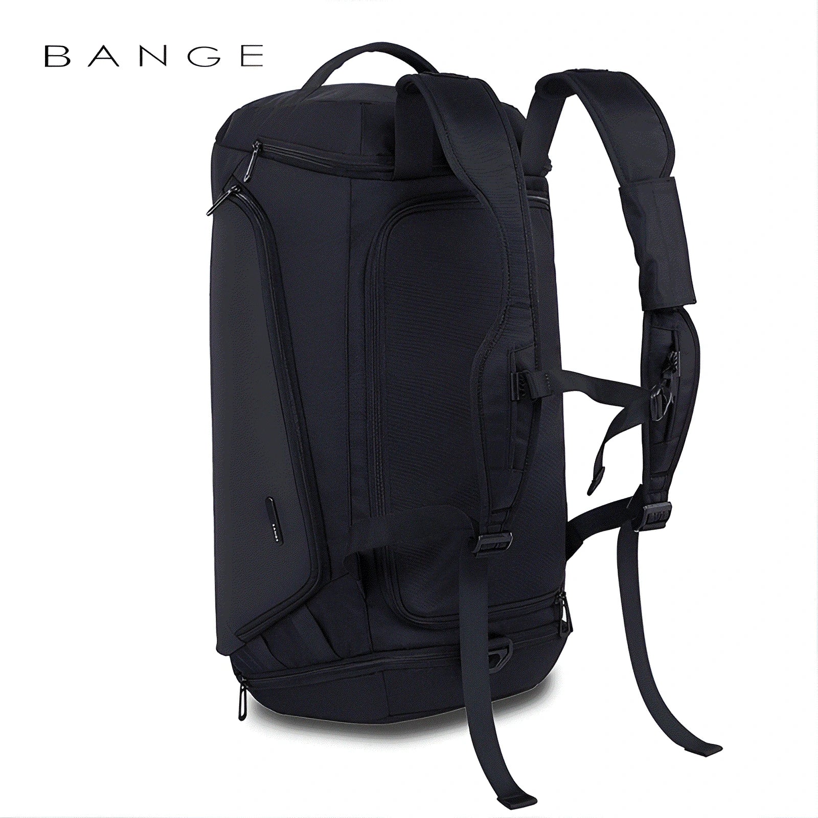 Backper Catalyst Waterproof Polyester Sling Bag — back panel