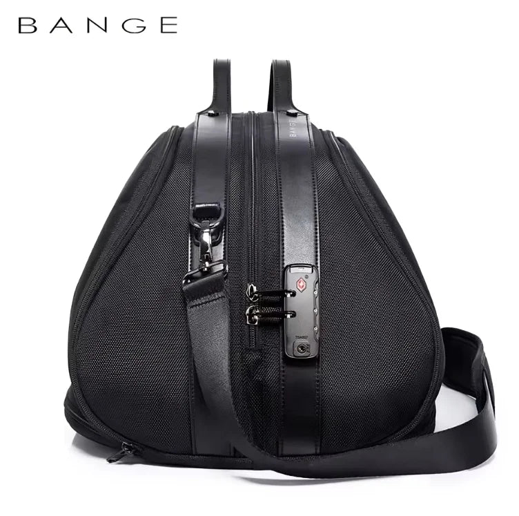 Backper Summit Modern Polyester Backpack — back panel