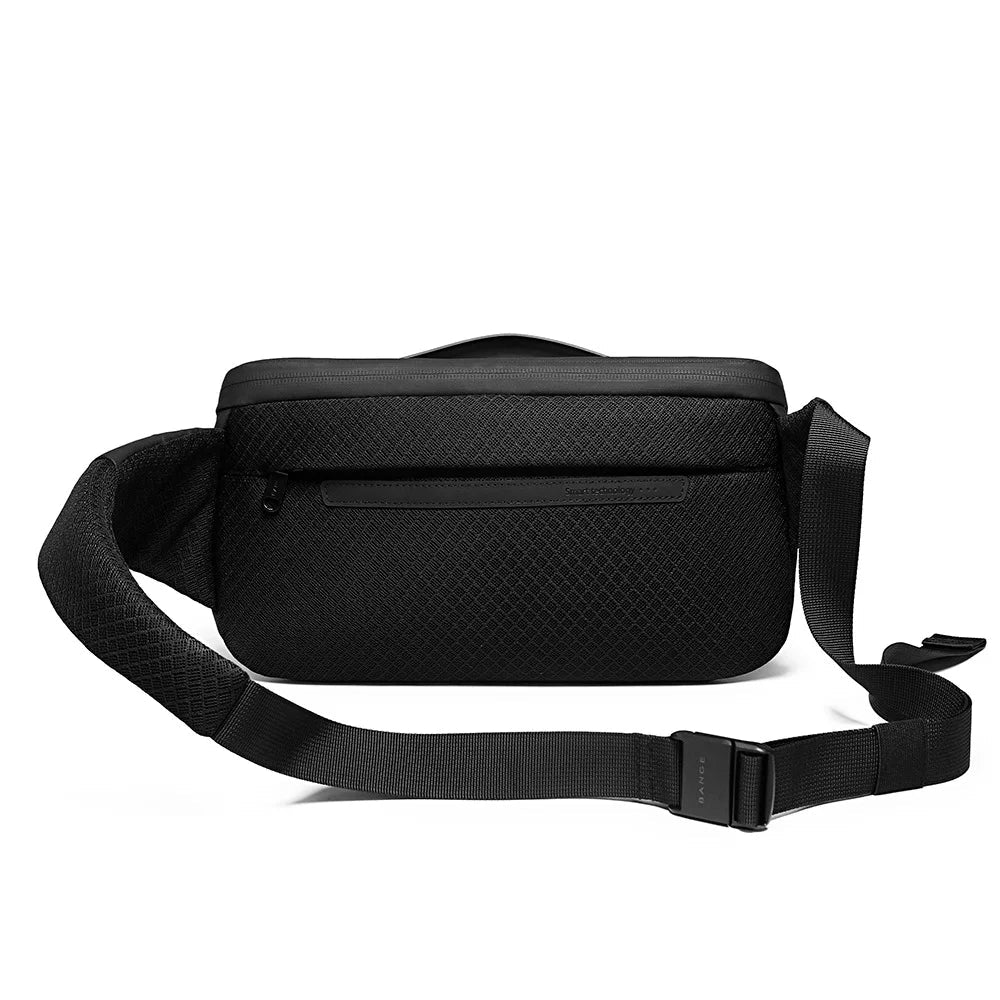 Backper Helios Anti-Theft Polyester Sling Bag — back panel