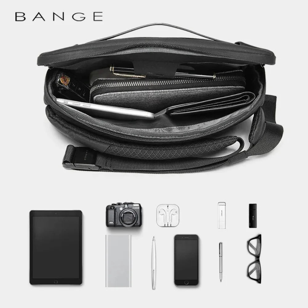 Backper Helios Anti-Theft Polyester Sling Bag — size reference