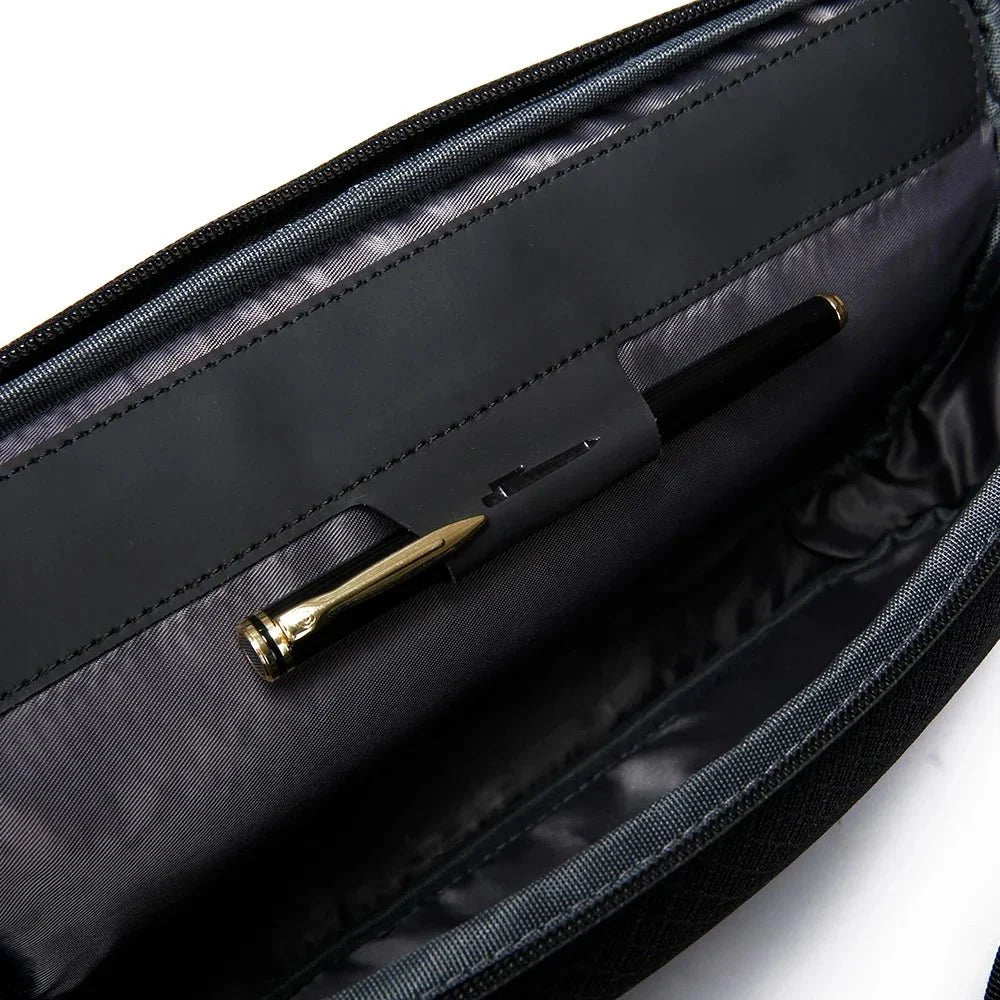Backper Helios Anti-Theft Polyester Sling Bag — interior compartment