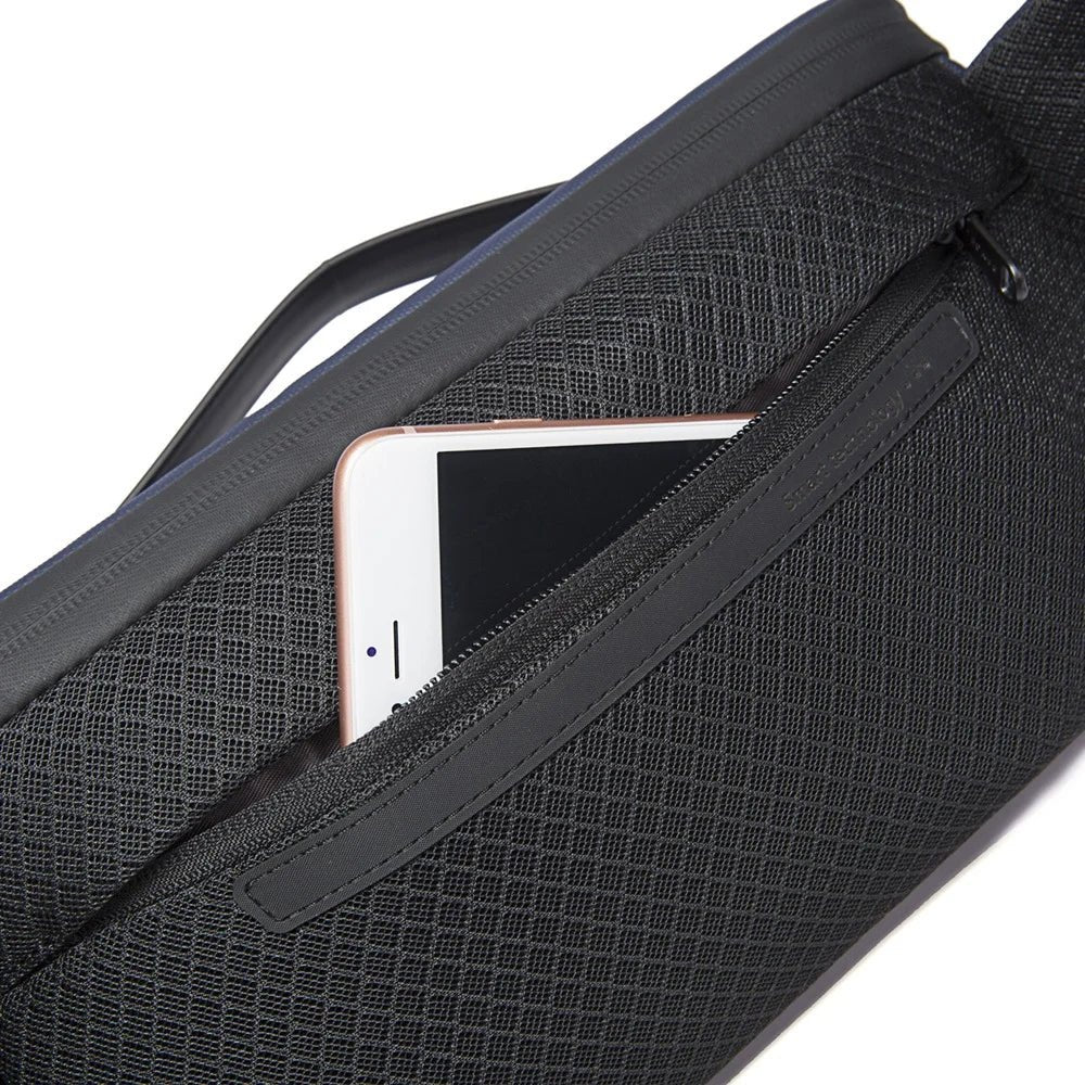 Backper Helios Anti-Theft Polyester Sling Bag — side detail