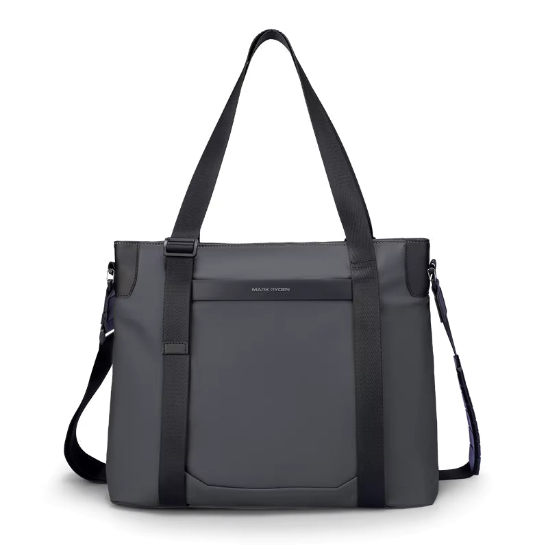 Backper Norma Travel Oxford Backpack — back panel
