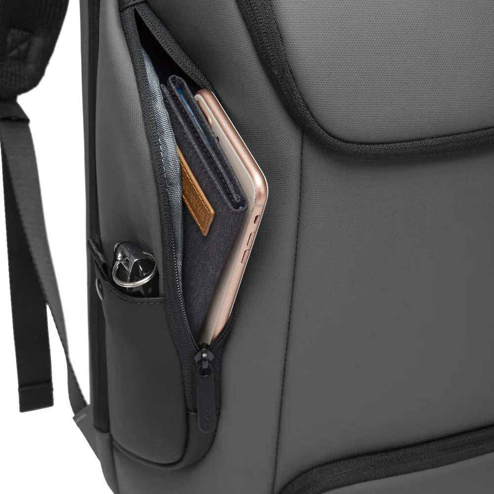 Backper Crystal Modern Polyester Backpack — fabric closeup