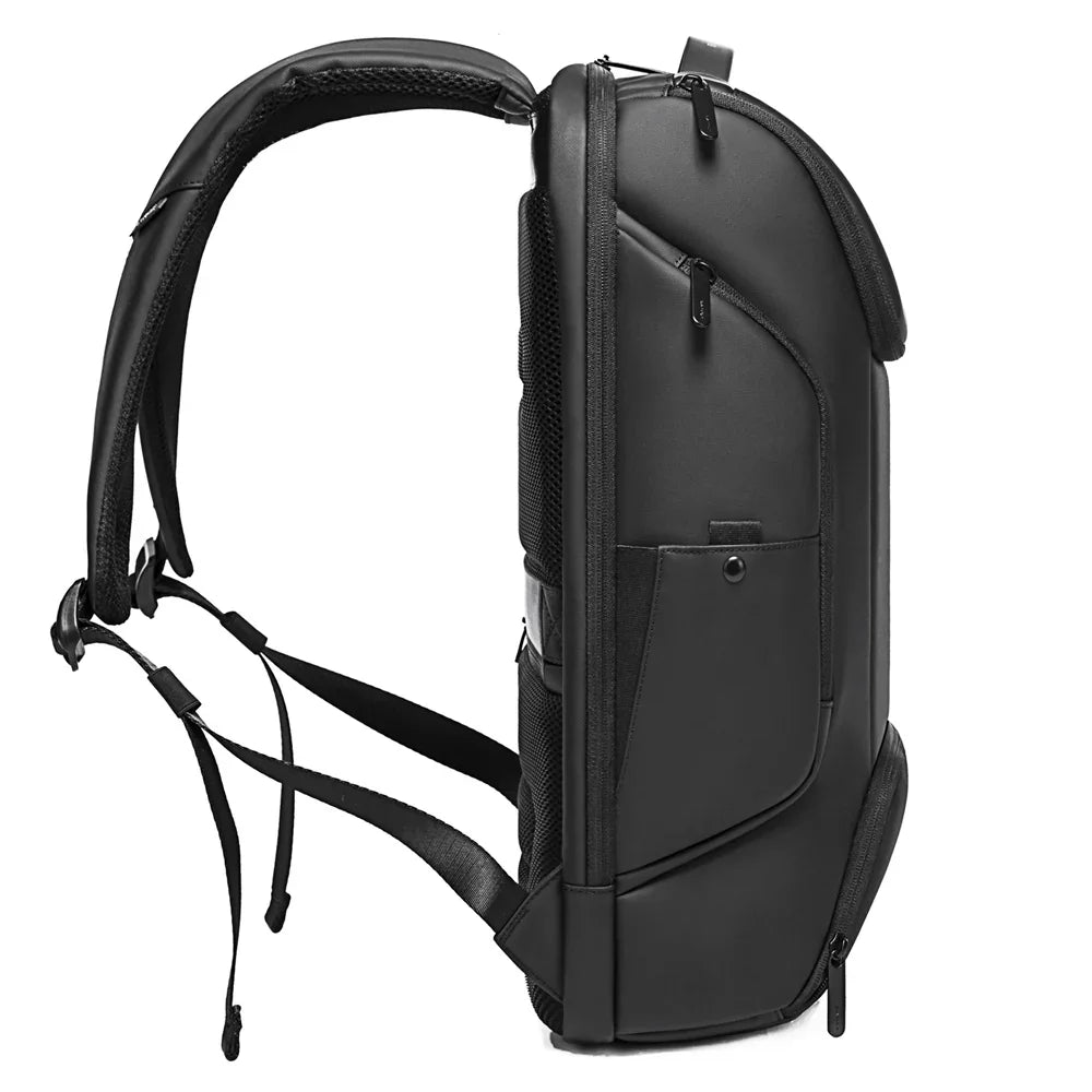 Backper Crystal Modern Polyester Backpack — side detail