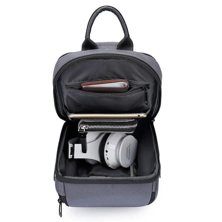 Backper Vista Modern Polyester Backpack — feature detail