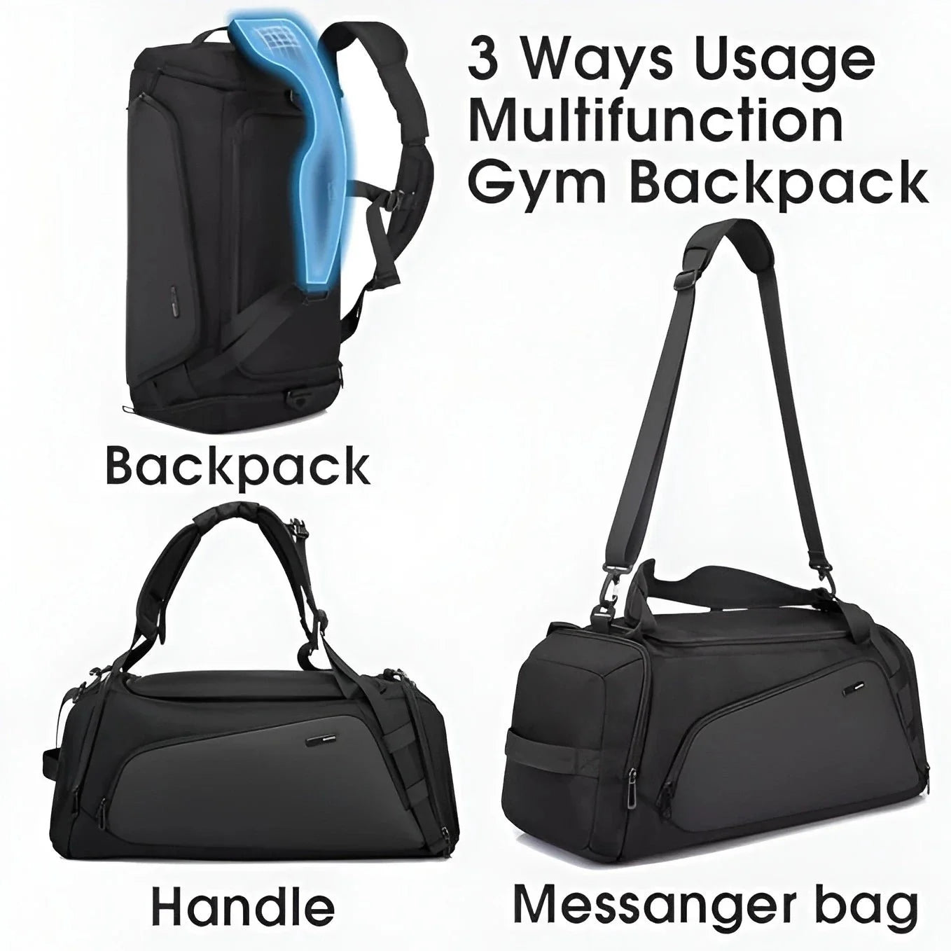 Backper Catalyst Waterproof Polyester Sling Bag — feature detail